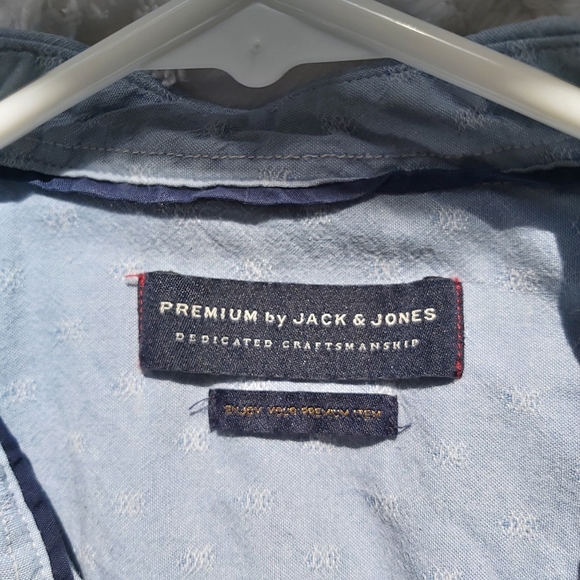 Mens Jack and Jones Button Up Lg - Picture 3 of 4